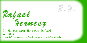 rafael hernesz business card